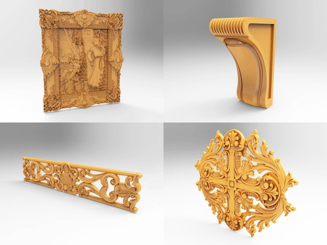 免費3D數(shù)控木工雕刻機STL文件 免費3D數(shù)控木工雕刻機STL文件
