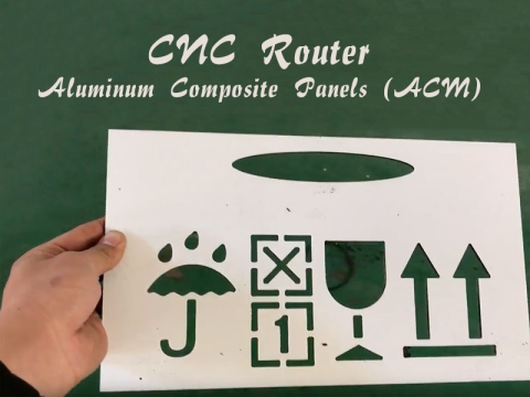 數(shù)控雕刻機切割鋁復合板(ACM 板) 數(shù)控雕刻機切割鋁復合板(ACM 板)